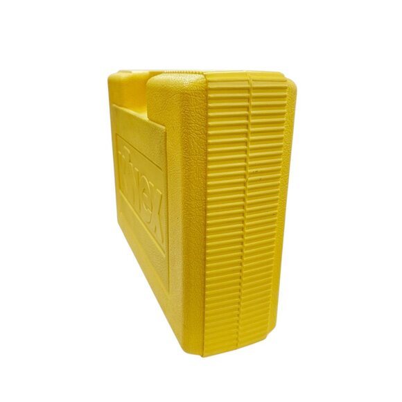 K'NEX 1993 Yellow Storage Carrying Hard Case Container ONLY 14 x 10 x 4 Plastic - Picture 10 of 14